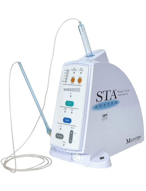 The Wand local anesthesia system